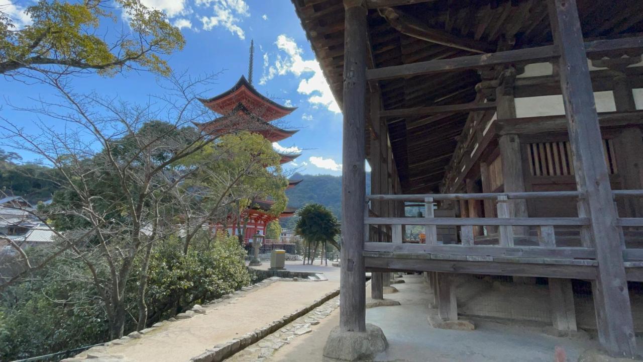 Miyajima Morinoyado Hotell Hatsukaichi Exteriör bild